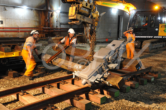 Railway Reconstruction Auckland - Toppix - Doug Cole Photographer, Auckland - Commercial Photography